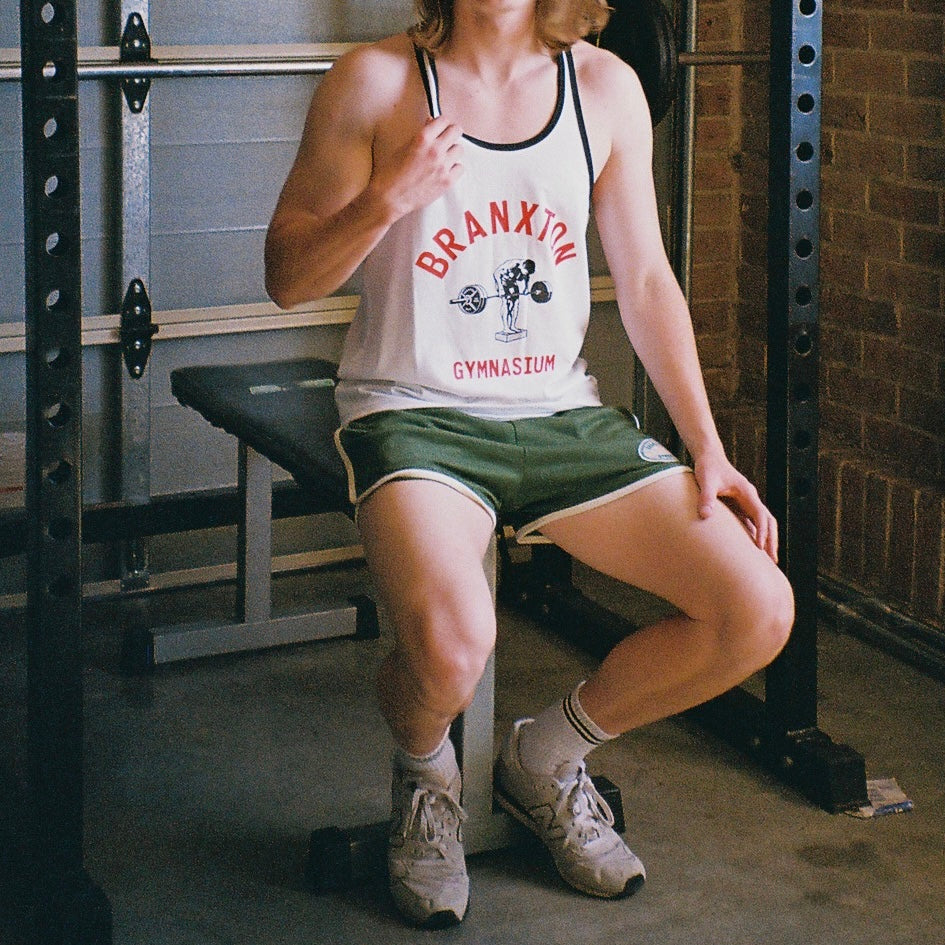 BARBELL ROW STRINGER - WHITE