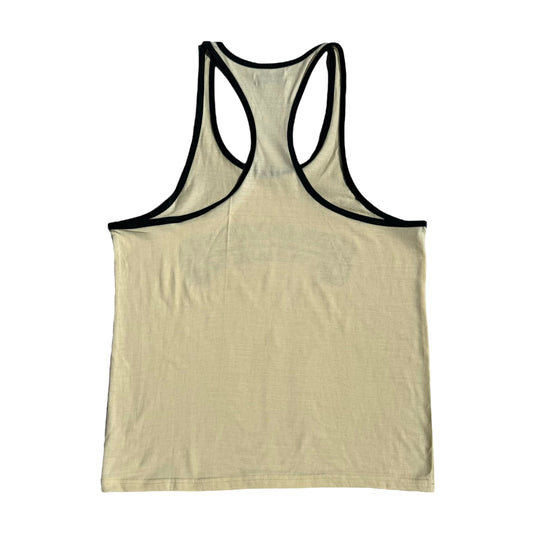 Barbell Stringer - Off-white & Black