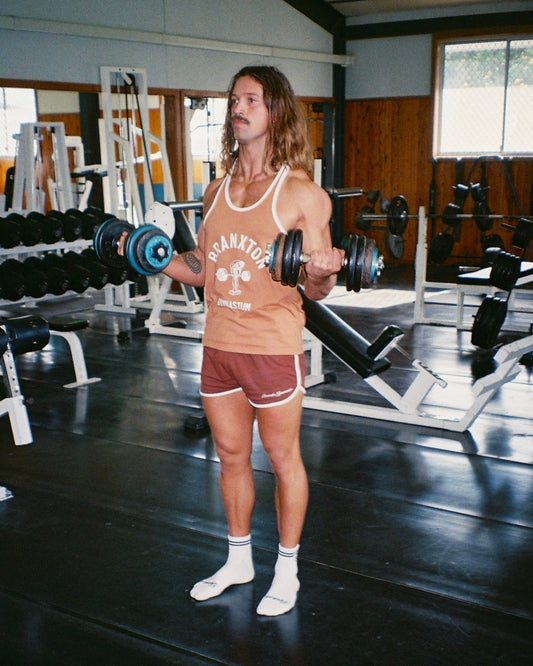 Barbell Row Stringer - Brown