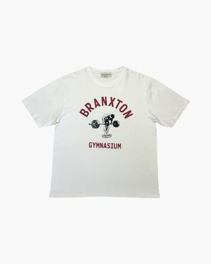 Barbell Row T-Shirt - White