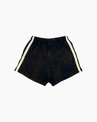 BG Striped Shorts - Acid Wash Navy