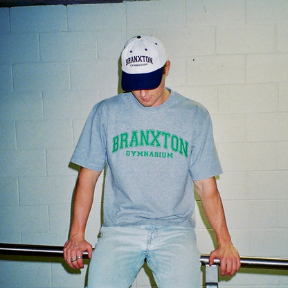 COLLEGE HAT - NAVY & OFF-WHITE