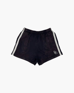 BG Striped Shorts - Acid Wash Navy