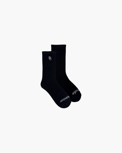 BG Crew Socks – Black
