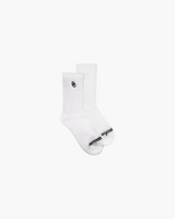 BG Crew Socks – White