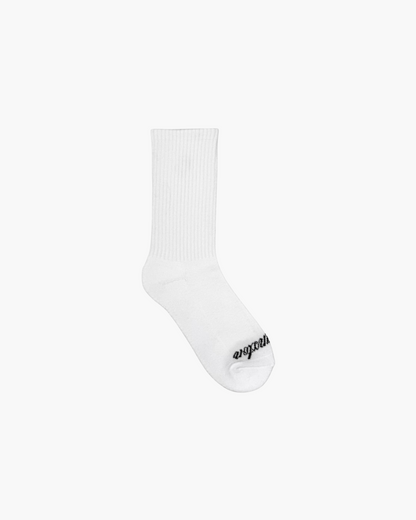 BG Crew Socks – White