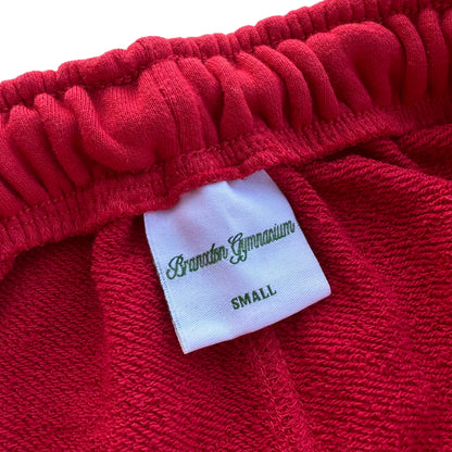 Striped Shorts - Red & White