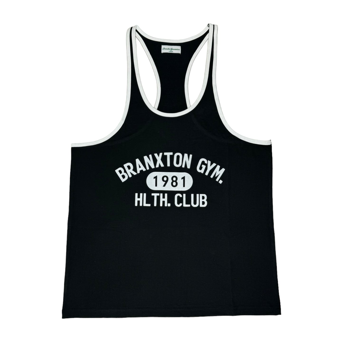 Health Club Stringer - Black