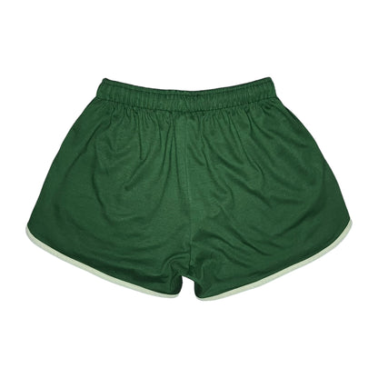 Retro Track Shorts - Green