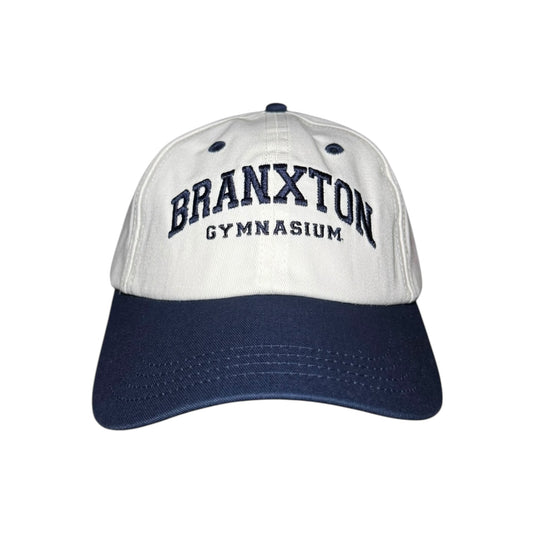 COLLEGE HAT - NAVY & OFF-WHITE