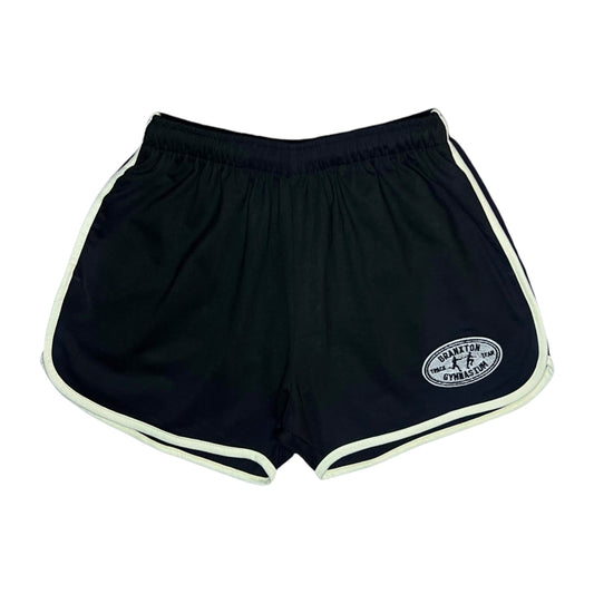 Retro Track Shorts - Black