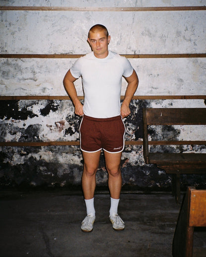 Branxton Track Shorts – Brown