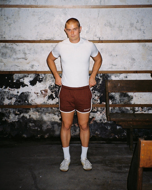 Branxton Track Shorts – Brown